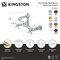 Kingston Brass Double-Handle Wall Mount Bathroom Faucet, Antique Brass KS7253AX - alternate 2