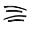 Ventshade Rainguards, Aerodynamic Design, Tape-On, Smoke, Acrylic, Set Of 4 94611 - alternate 1