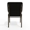 Flash Furniture Dot Fabric Church Chair, Black XU-CH-60096-BK-GG - alternate 2