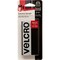 Velcro Brand Reclosable Fastener, Acrylic Adhesive, 4 in, 2 in W, Black, 2 PK 90199 - alternate 1