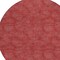 Homeroots 8' Red And Ivory Round Geometric Washable Indoor Outdoor Area Rug 602391 - alternate 3