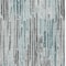 Homeroots 3' X 5' Teal Blue And Gray Striped Washable Indoor Outdoor Area Rug 617698 - alternate 5