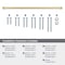 Amerock Blackrock 18 inch 457mm Center-to-Center Champagne Bronze Appliance Pull BP55281CZ - alternate 2