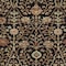 Homeroots 3' X 5' Black Brown And Red Floral Washable Indoor Outdoor Area Rug 603401 - alternate 3