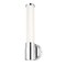 Z-Lite Warwick 1 Light Wall Sconce, Chrome/Opal White, 4.75 In W 1020-1S-CH-LED - alternate 3