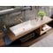 Whitehaus Collection 32 in Rectangular Semi-Recessed Basin with Center Drain Location B-AGS80 - alternate 2