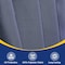 Simple Deluxe 9' Patio Umbrella Replacement Canopy Outdoor Table Market Yard Umbrella Replacement Top Cover with LGBRLACANOPY9DBL - alternate 3