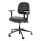 Cramer Polyurethane Task Chair, 16" to 21-3/4", Adjustable Arms, Black RPMD2-252-2B - alternate 1