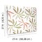 York Wallcoverings Little Garden Leaf and Coral Wallpaper ZM2812 - alternate 2