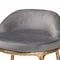 Baxton Studio Aarush Counter Stool with Hand-Forged Metal Frame 270-14728-ZORO - alternate 4
