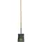 Best Garden 44'' Wood Handle Square Point Shovel 710537 - alternate 2