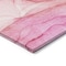 Homeroots 2' X 3' Pink Abstract Washable Indoor Outdoor Area Rug 559757 - alternate 2