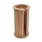 Homeroots Traditional Solid Teak Toilet Paper Rack 475853 - alternate 3