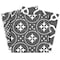 Homeroots 12" X 12" Gray and White Mosaic Peel and Stick Removable Tiles 555905 - alternate 4