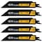 Dewalt 6" 2X Premium Metal Cutting Blade, 5PK DWA4186 - alternate 1