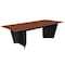 Regency Array Conference Tables, 96 W, 48 L, 29 H, Wood Top, Cherry ACT9648CHBK - alternate 1