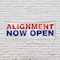 Signmission Alignment Now Open, 48 Inch x 120 Inch, Vinyl Banner B-120-30458 - alternate 2
