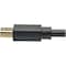 Tripp Lite MINI DISPLAYPORT TO DISPLAYPORT CABLE M/M, 4K X 2K 4096 X 2160  30HZ, BLACK, 1 P583-010-BK - alternate 3