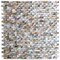 Apollo Tile Brown 11.4 in x 12 in Shell Polished Floor and Wall Mosaic Tile 19 sqft/case, 20PK APLJWS8806A - alternate 1