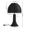 Jonathan Y Joanie 22" Bohemian Rustic Woven Rattan LED Table Lamp with Double Pull Chains, Black/Brass Gold JYL4040D - alternate 2