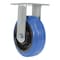 Vestil Elastic Rubber Rigid Caster 6 In. Diameter x 2 In. Width 770 Lb. Capacity Blue/Black CST-BB-6X2ER-R - alternate 2