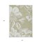 Homeroots 8' X 10' Artichoke Green Ivory And Taupe Floral Washable Indoor Outdoor Area Rug 589521 - alternate 3