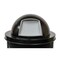 Mytcoat Dome Lid for 32 Gallon Trash Receptacle, Steel, Black, Textured Coating 804399 - alternate 1