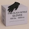 Approved Vendor Disposable Gloves, 5 mil Palm, Nitrile, Powder-Free, L, 10 PK, Black BLK5MILBNitrileLC - alternate 1