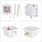 Everflow Icemaker Outlet Box W/ Hammer Arrester, 1/2'' PEX B, White ABS (Single) SB100-PH - alternate 2