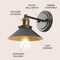 Jonathan Y July 7.88" 1-Light Industrial Farmhouse Metal Vanity Light, Rustic Dark Gray/Brass Gold JYL7426D - alternate 2
