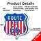 Signmission Route Us 66, 12 inch X 12 inch, Aluminum Metal Sign, 2PK SHI-A-2PACK-12-480 - alternate 4