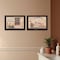 Homeroots Set Of Two Wash Room Black Framed Print Bathroom Wall Art, 2PK 405867 - alternate 2
