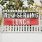 Signmission Now Serving Lunch, 18 Inch x 48 Inch, Vinyl Banner B-30765 - alternate 3