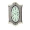 Homeroots 20" Novelty White Glass Analog Wall Clock 274497 - alternate 1