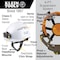 Klein Tools Hard Hat with Lamp, 6 Point Ratchet, Type 1, Class C, White 60150 - alternate 5