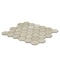 Ackland Sonoma Hexagon Sand 2 in. x 2 in. Matte Porcelain Mosaic Floor and Wall Tile (Mesh-Mounted), 8PK AKN-P-SOSA2X2HXM-CA - alternate 4