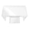 Homeroots 47" White Wood Sled Computer Desk 490007 - alternate 3
