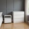 Homeroots Two Piece White Bedroom Set 526354 - alternate 3