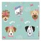 Bentgo Puppy Love Plastic Water Bottle, 15 oz, Multicolor BGKDWB1-PPY - alternate 4