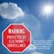 Signmission Warning Protected by Electronic Sur, 10 inch X 10 inch, Aluminum Metal Signs, 2PK OC-A-2PACK-10-332 - alternate 3
