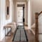 World Rug Gallery Contemporary Arch Design Runner Rug 2 ft 3 in x 12 ft Black WR94BLACK2X12 - alternate 1