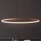 Jonathan Y Brice 35" Modern Contemporary Metal Round Dimmable Integrated LED Pendant, Matte Pink JYL7220B - alternate 3