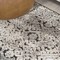 Jonathan Y Duenas High-Low Shabby Damask Cream/Beige/Dark Gray 2 ft. x 8 ft. Indoor/Outdoor Runner Rug SBH110A-28 - alternate 4