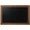 Mastervision Rustic Chalkboard, Antique Vieux Chene Frame, 24" X 36", Wall mount PM07156221 - alternate 1