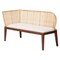 Bali & Pari Okinawa Natural Rattan Dining Nook Bench Set 261-13538-13539-ZORO - alternate 3