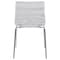 Leisuremod Astor Water Ripple Design Dining Chair, Clear AC20CL - alternate 2