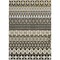 Homeroots 8' X 10' Charcoal Gray And Gold Quatrefoil Washable Indoor Outdoor Area Rug 583213 - alternate 4