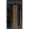 Vdomdoors Steel Door Dekton 0163 Venezia Noce 96вЂќ/ Side and Top Exterior Window Sidelite Entry Door Painted DEKTON0163EXD-VEN-W36+14xH96+16-LH-I - alternate 1