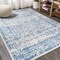 Jonathan Y Ferro Filigree Cream/Blue 4 ft. x 6 ft. Area Rug BMF108A-4 - alternate 5