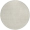 Homeroots 8' Beige And Ivory Round Geometric Washable Indoor Outdoor Area Rug 600722 - alternate 5